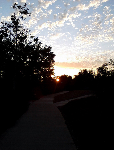 Wordpress weekly photo challenge: the golden hour - bright skies as the sun sets