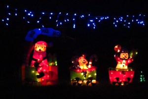 Wordpress weekly photo challenge: Let there be light - Christmas decorations