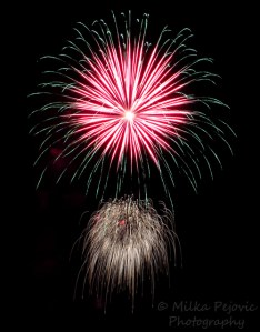 Wordpress weekly photo challenge: Layers of Fourth of July fireworks