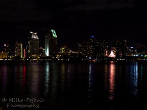 Sunday Post: Christmas tree downtown San Diego at night