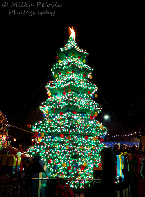 Weekly Photo Challenge: Object - Lego Christmas tree at Legoland